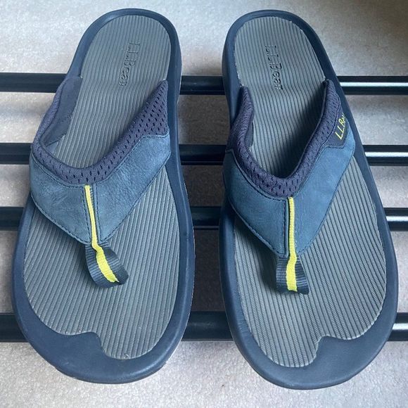 LL BEAN Men Swift River Sports Waterproof Leather Sandals - NEW NWOB main image 8